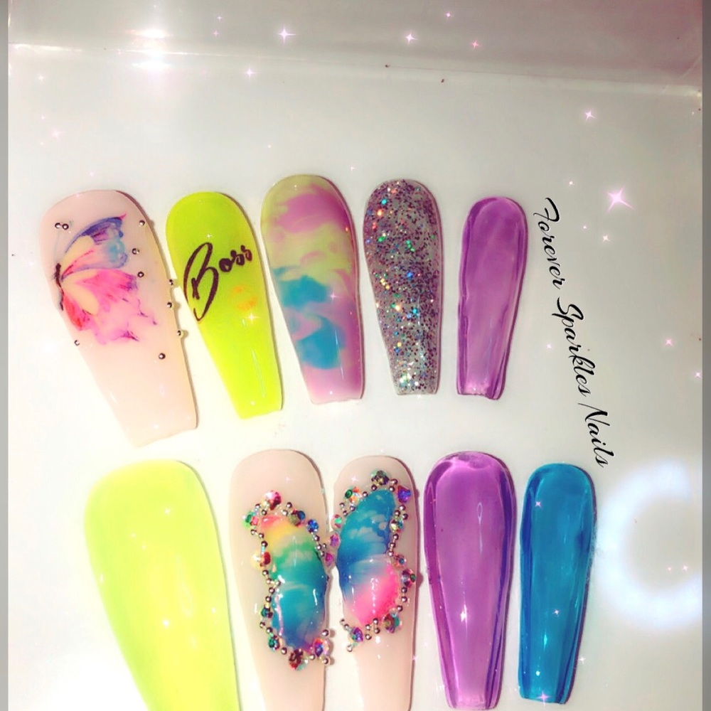 Ima boss set•press on nails